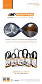 تسمه تایم پژو 405 114(ارسال رایگان)موتور پاور ضمانت بی قید و شرط 60000 هزار کیلومتر با 18 ماه گارانتی
